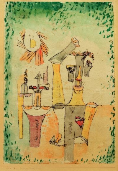 黒魔術師 作： Paul Klee