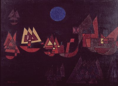 Navios no escuro 作： Paul Klee