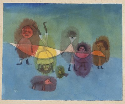 小さなお子様 作： Paul Klee