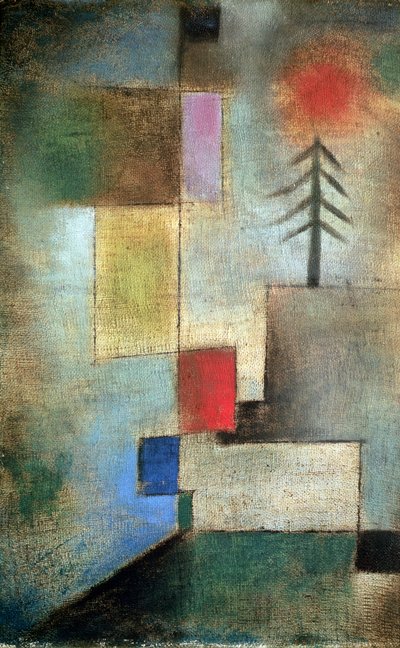 モミの木の小さな絵 作： Paul Klee