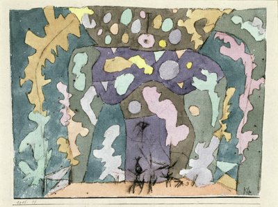 小さな舞台セット 作： Paul Klee