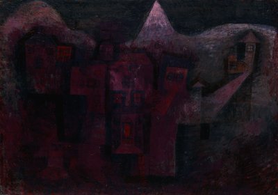 サザン マウンテン ビレッジ。 スドリヒス・バーグドルフ 作： Paul Klee