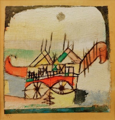 Sphinxartig 作： Paul Klee