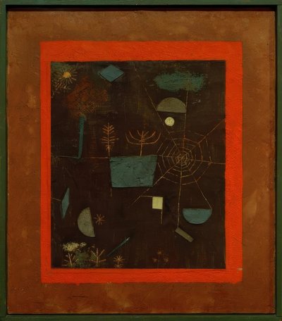 クモの巣 作： Paul Klee