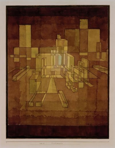 都市の視点 作： Paul Klee
