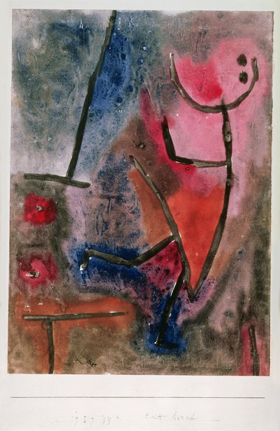降りる 作： Paul Klee