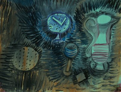 静物、1924年。 作： Paul Klee
