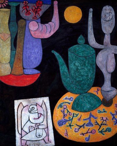 Natureza morta de Paul Klee (1879-1940) 作： Paul Klee