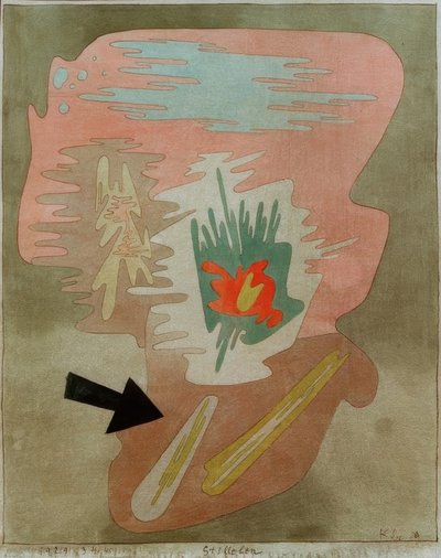 静物 作： Paul Klee