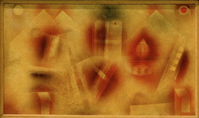 断片のある静物 作： Paul Klee