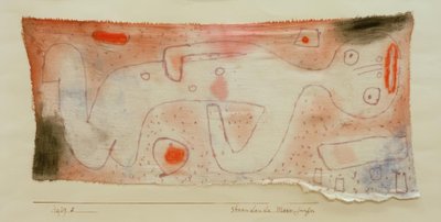 人魚のビーチ 作： Paul Klee