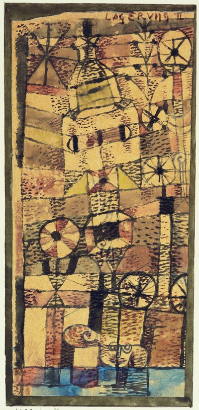 階層化 II 作： Paul Klee