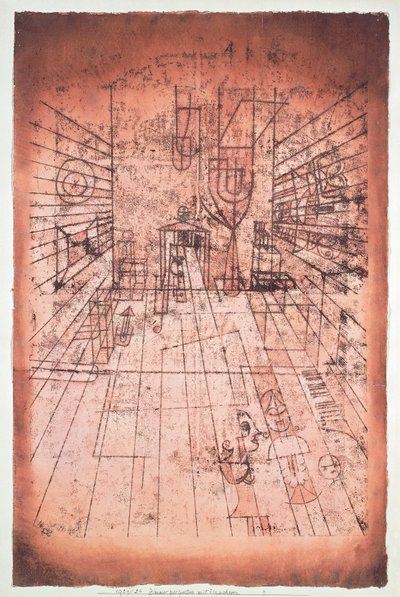 スイス, ベルン, 部屋, 展望, ∥で∥, 住人 作： Paul Klee