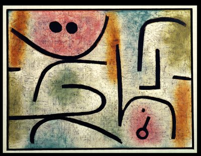 壊れた鍵 作： Paul Klee