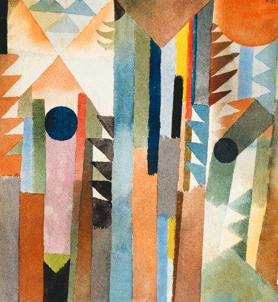 種から育った森。 種から育った森 作： Paul Klee