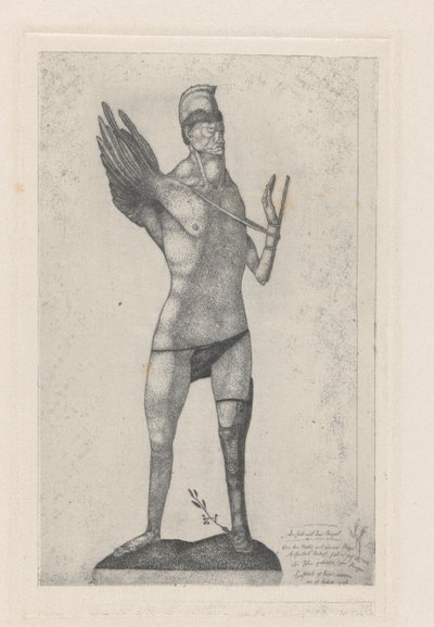 翼を持つ英雄、1905年。 作： Paul Klee