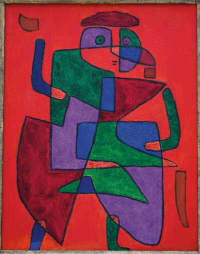 未来の男。 デア クンフティゲ 作： Paul Klee