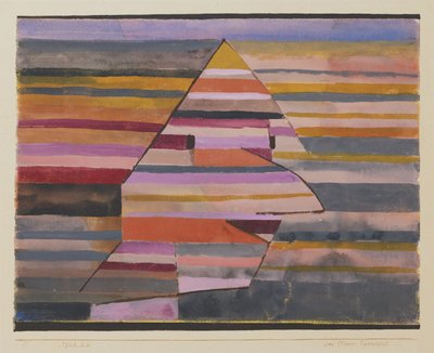ピラミッドピエロ 作： Paul Klee