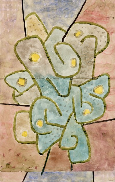 酸っぱい木 作： Paul Klee