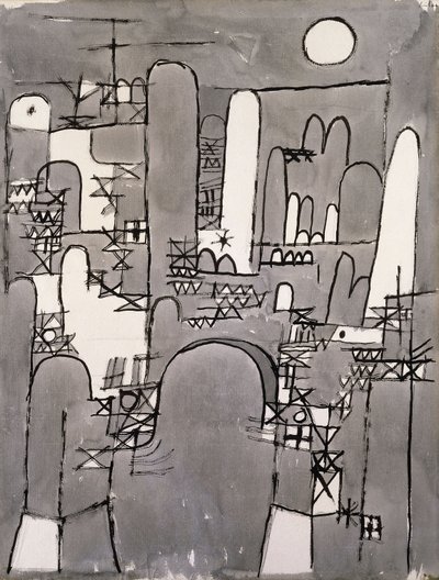 タワー; ダス・トール 作： Paul Klee