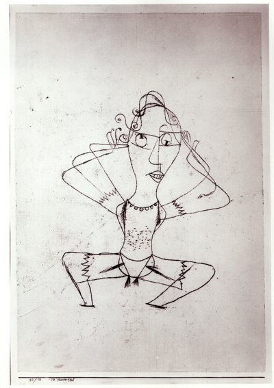 トロンボーンが鳴る 作： Paul Klee
