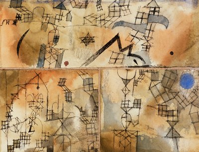 三部構成; 三部構成 作： Paul Klee