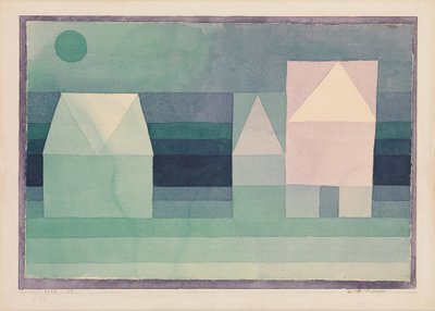 スリーハウス 作： Paul Klee