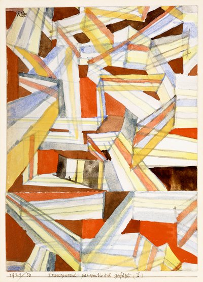 透明な視点 作： Paul Klee