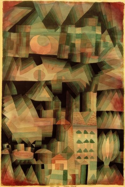 ドリームシティ 作： Paul Klee