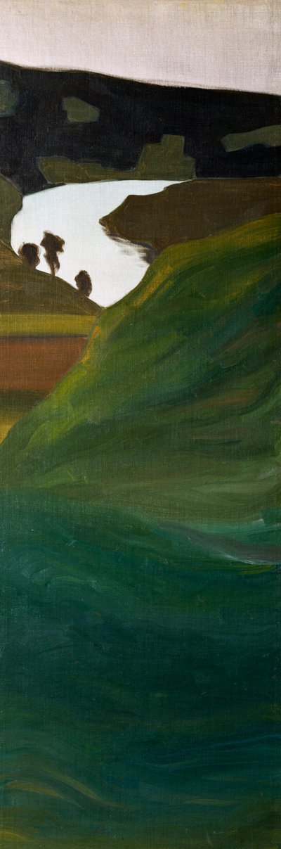 無題（あられ風景） 作： Paul Klee
