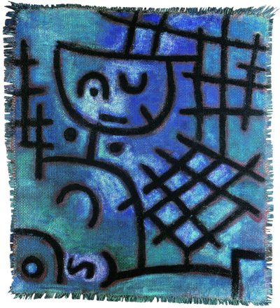 無題、c。 1940。 作： Paul Klee