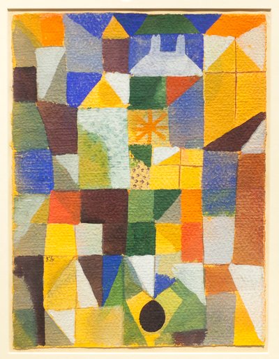 Composição urbana com janelas amarelas 作： Paul Klee