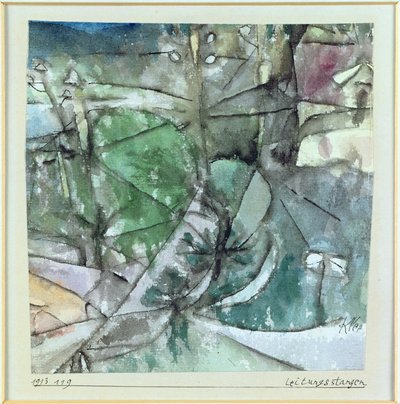 電柱 作： Paul Klee