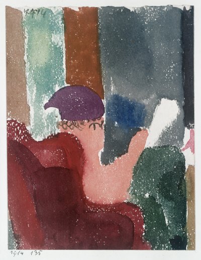 バイオレットキャップ 作： Paul Klee