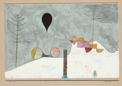 冬の絵 作： Paul Klee