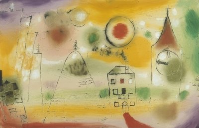 正午直前の冬の日。 1922 作： Paul Klee
