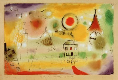正午直前の冬の日 作： Paul Klee