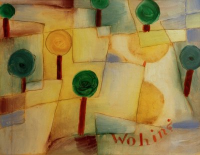 どこ？ 作： Paul Klee