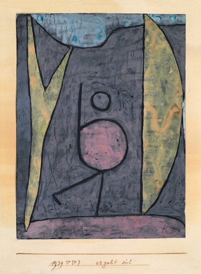 戦い、1939 作： Paul Klee