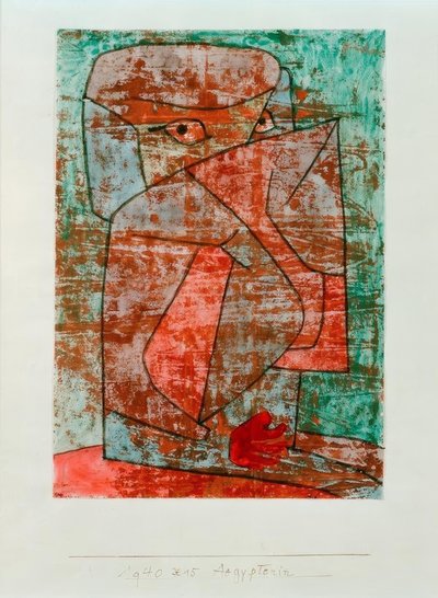 エジプト人 作： Paul Klee