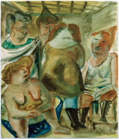 女湯 作： Paul Kleinschmidt