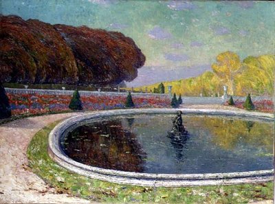 The Grand Bassin（油彩・キャンバス） 作： Paul Leduc