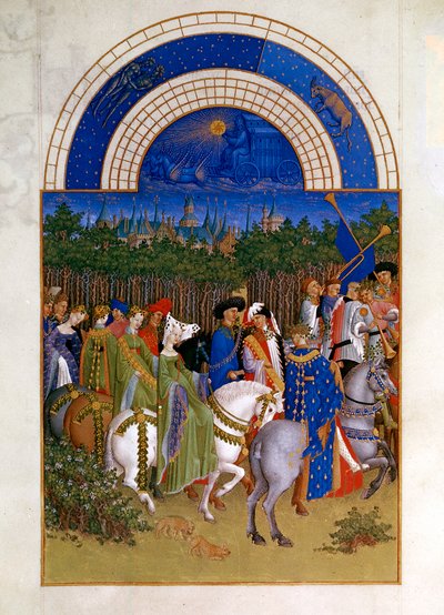 1412 年 - 1416 年 5 月 作： Paul Limbourg