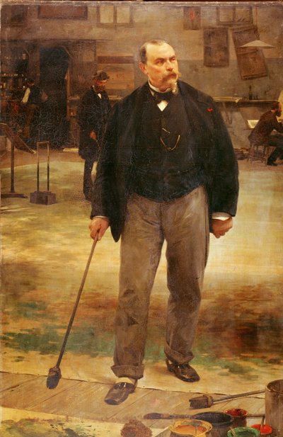 舞台美術家のオーギュスト・ルベは、「この舞台は、... 作： Paul Mathey
