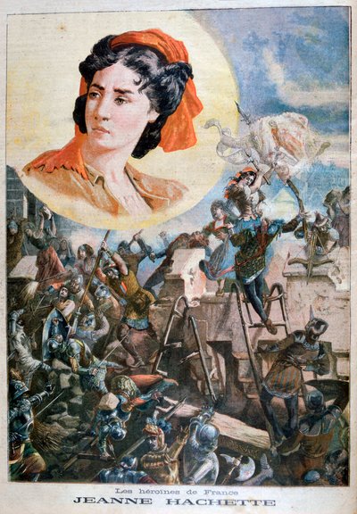 ジャンヌアシェット、フランスのヒロイン、1894 作： Paul Merwart