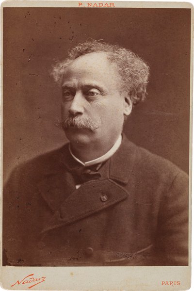 アレクサンドル・デュマの息子、1824～1895年頃。 1886年。 作： Paul Nadar
