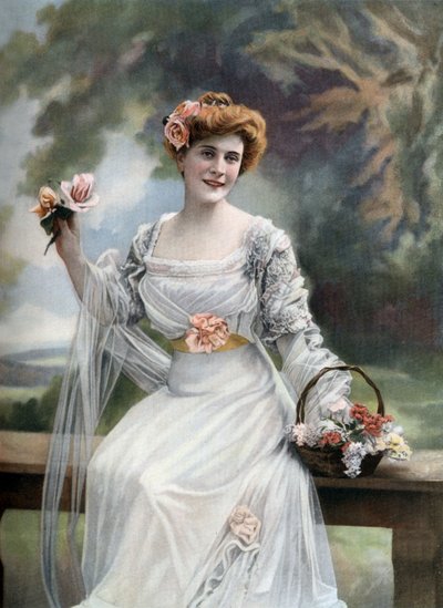 フランスのコメディアン、メル・シルヴィ（パリ）。 作： Paul Nadar