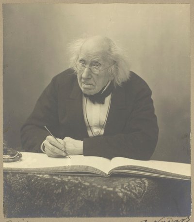 マリー＝ユージン・シュヴルール、1886年。 作： Paul Nadar