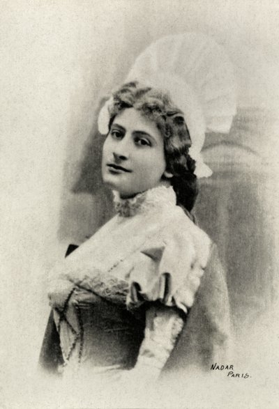 ルシエンヌ・ブレヴァルの肖像（写真） 作： Paul Nadar