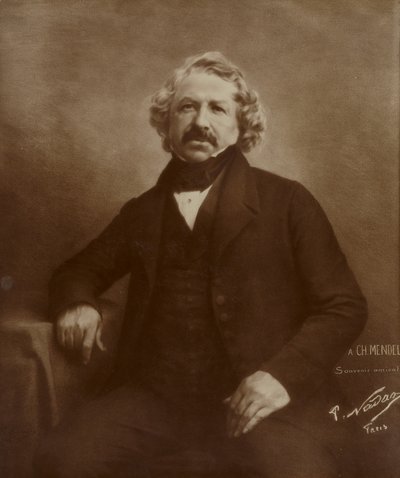 [ダゲールの肖像］ 作： Paul Nadar